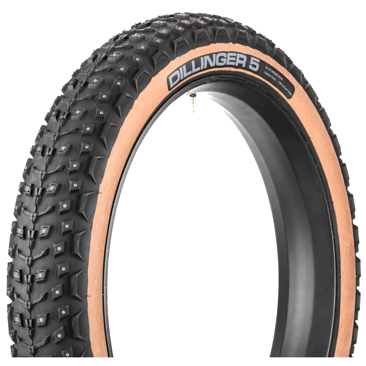 45NRTH Dillinger 5 Studded Fat Bike Tire 27.5"