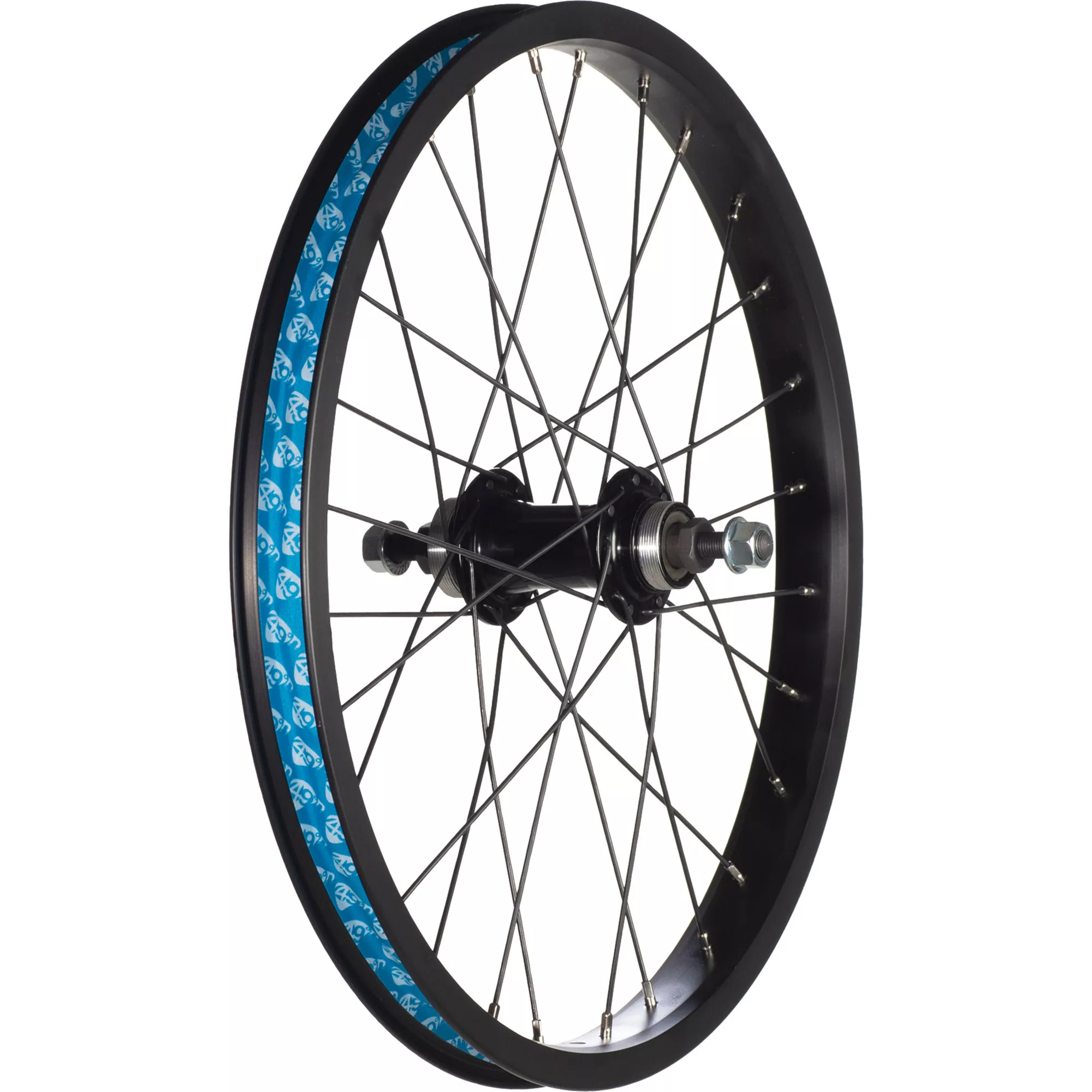 49N 18" BMX Y303 Rear Wheel, Freewheel, 110mm Bolt-On, 28H, Rim Brake, Schrader