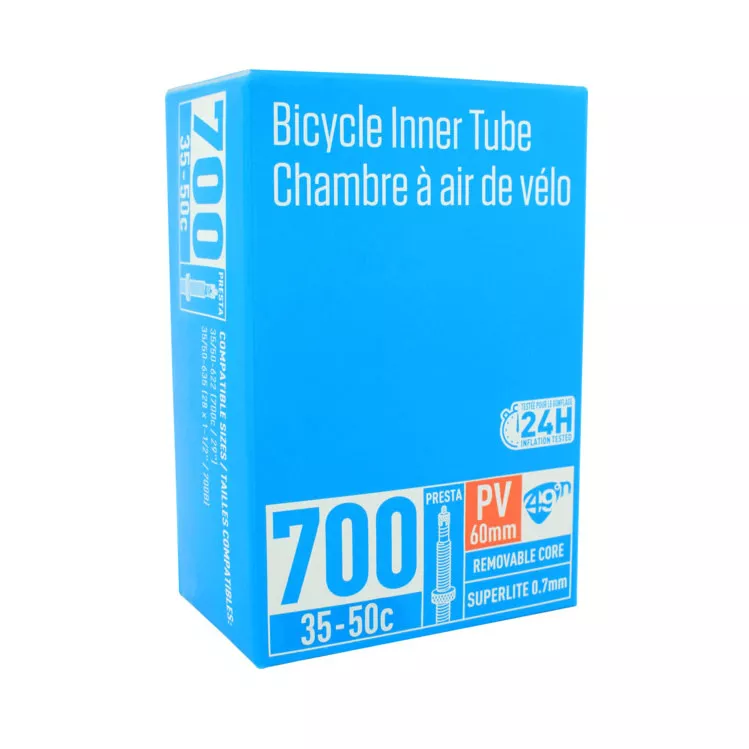 49N 700C (622) Superlight Inner Tube, Presta 60mm