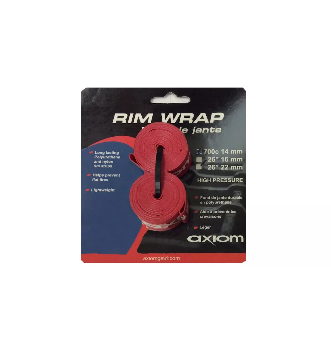 Axiom Rim Tape 700c x 14mm