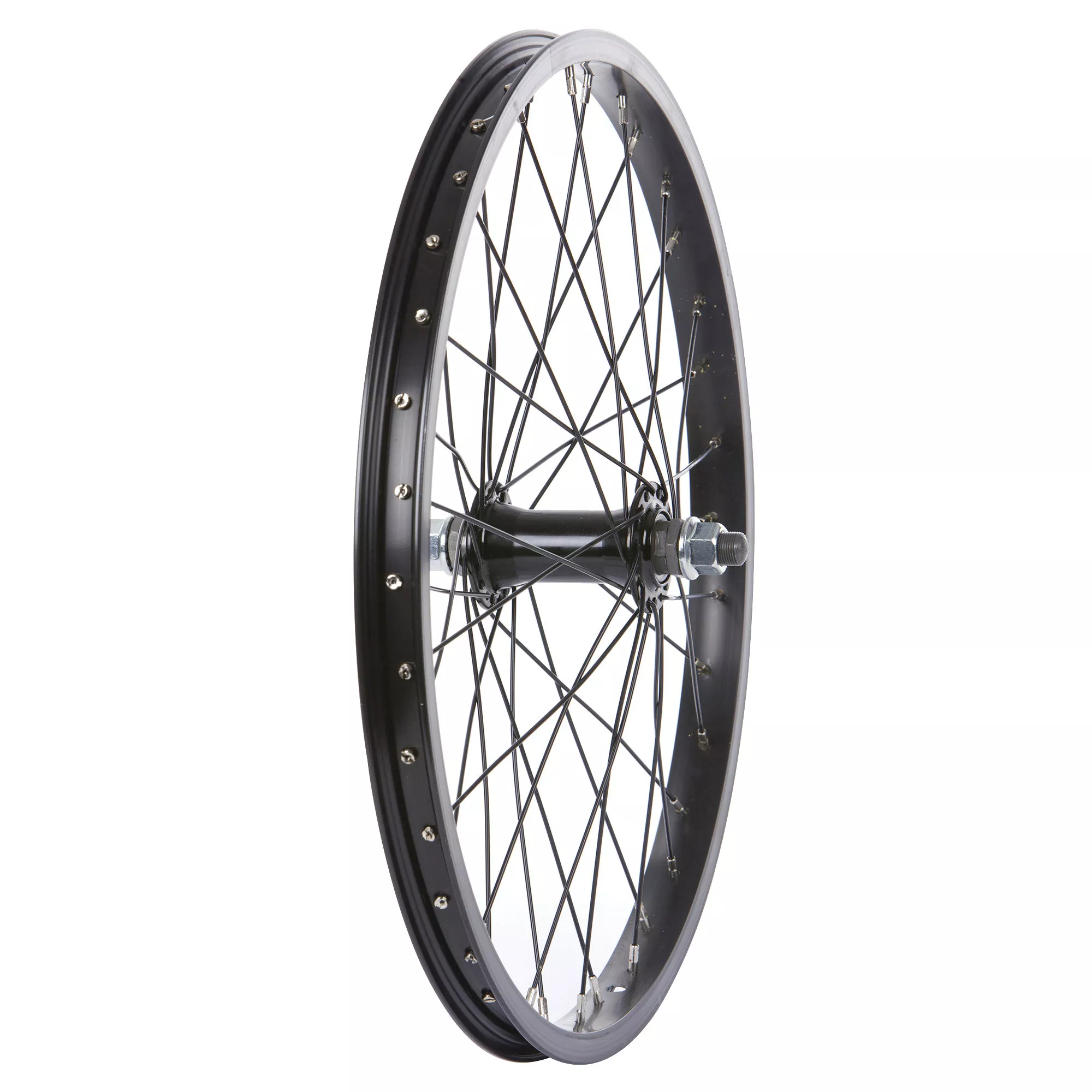 Wheel Shop J303 Front 20" BMX Wheel, 100mm Bolt-On (14mm), 36H, Rim Brake, Schrader